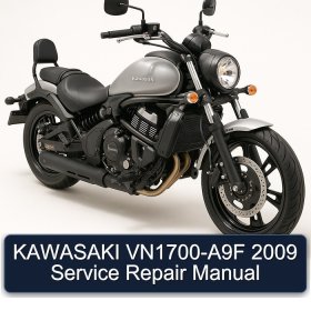 KAWASAKI VN1700-A9F 2009 Service Repair Manual