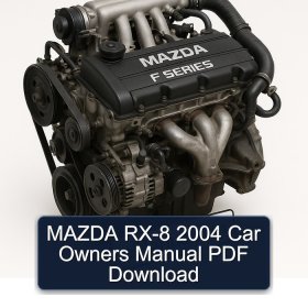 MAZDA RX-8 2004 Car Owners Manual PDF Download