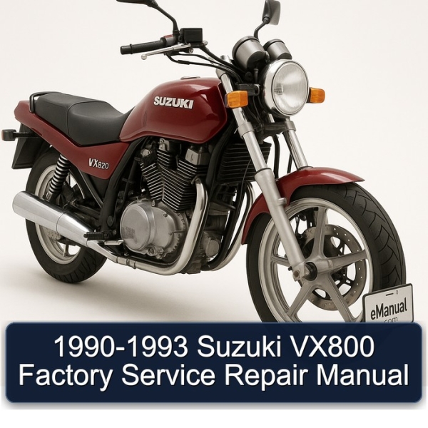 1990-1993 Suzuki VX800 Factory Service Repair Manual