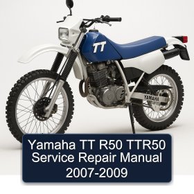 Yamaha TT R50 TTR50 Service Repair Manual 2007-2009