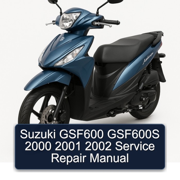 Suzuki GSF600 GSF600S 2000 2001 2002 Service Repair Manual