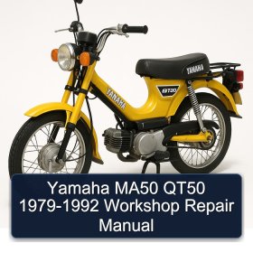 Yamaha MA50 QT50 1979-1992 Workshop Repair Manual