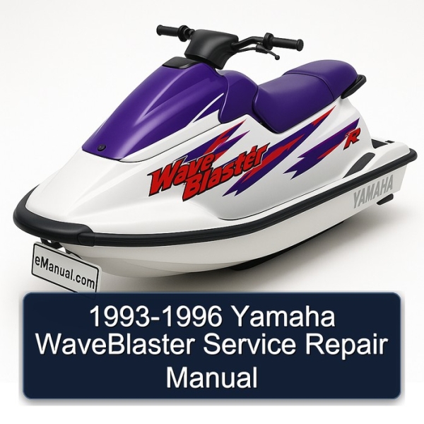 1993-1996 Yamaha WaveBlaster Service Repair Manual
