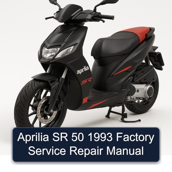 Aprilia SR 50 1993 Factory Service Repair Manual