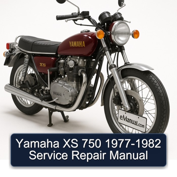 Yamaha XS 750 1977-1982 Service Repair Manual