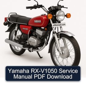 Yamaha RX-V1050 Service Manual PDF Download
