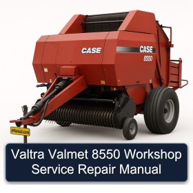 Valtra Valmet 8550 Workshop Service Repair Manual