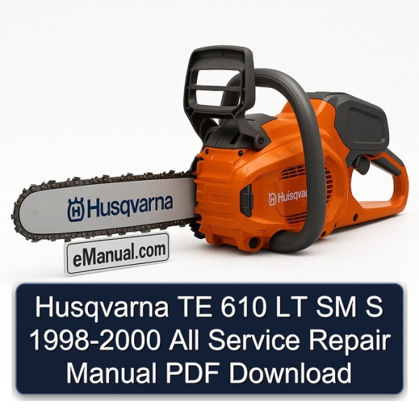 Husqvarna TE 610 LT SM S 1998-2000 All Service Repair Manual PDF Download