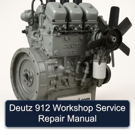 Deutz 912 Workshop Service Repair Manual