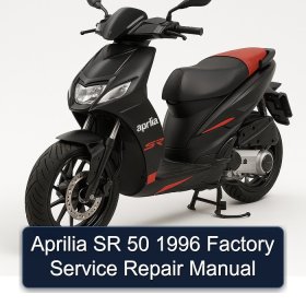 Aprilia SR 50 1996 Factory Service Repair Manual