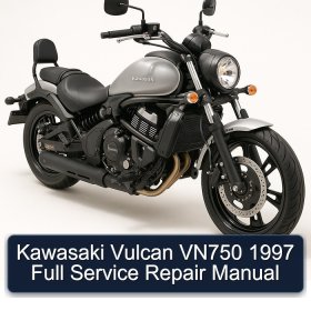 Kawasaki Vulcan VN750 1997 Full Service Repair Manual