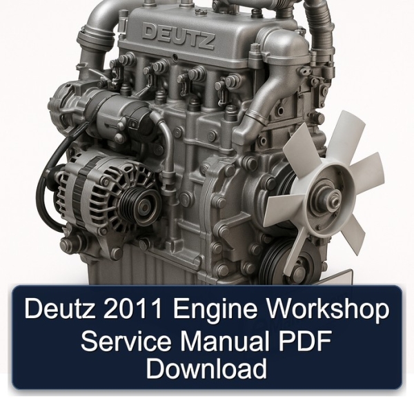 Deutz 2011 Engine Workshop Service Manual PDF Download