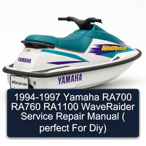 1994-1997 Yamaha RA700 RA760 RA1100 WaveRaider Service Repair Manual ( perfect For Diy)