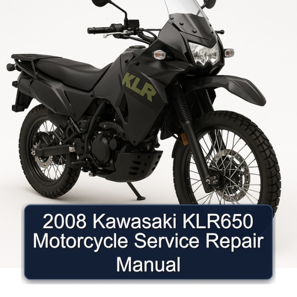 2008 Kawasaki KLR650 Motorcycle Service Repair Manual