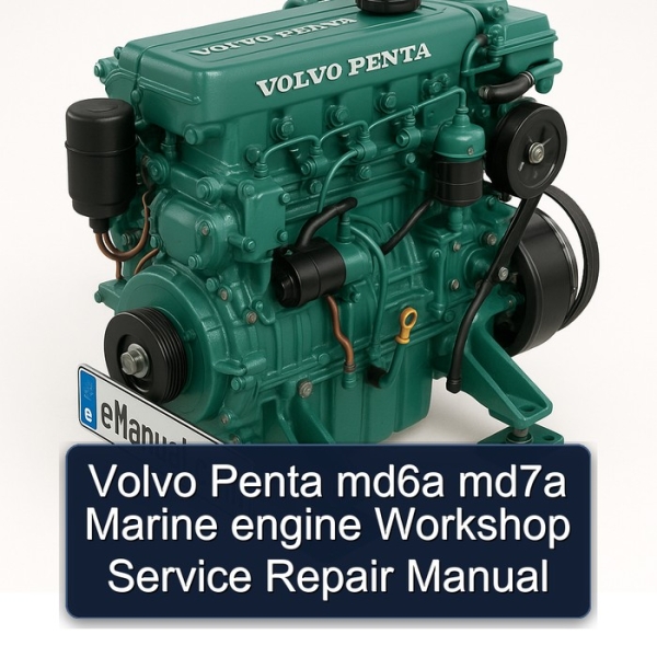 Volvo Penta md6a md7a Marine engine Workshop Service Repair Manual