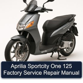 Aprilia Sportcity One 125 Factory Service Repair Manual