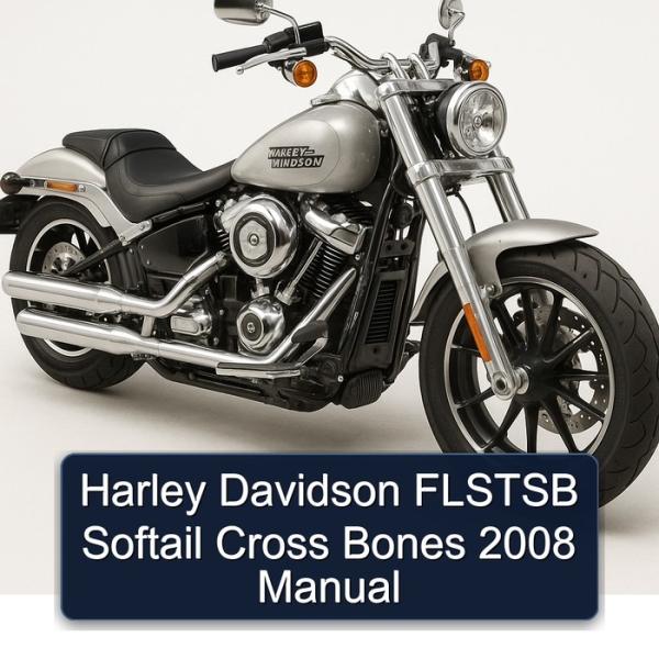 Harley Davidson FLSTSB Softail Cross Bones 2008 Manual