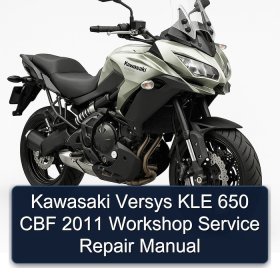 Kawasaki Versys KLE 650 CBF 2011 Workshop Service Repair Manual