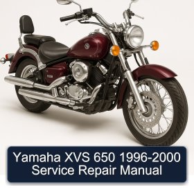 Yamaha XVS 650 1996-2000 Service Repair Manual