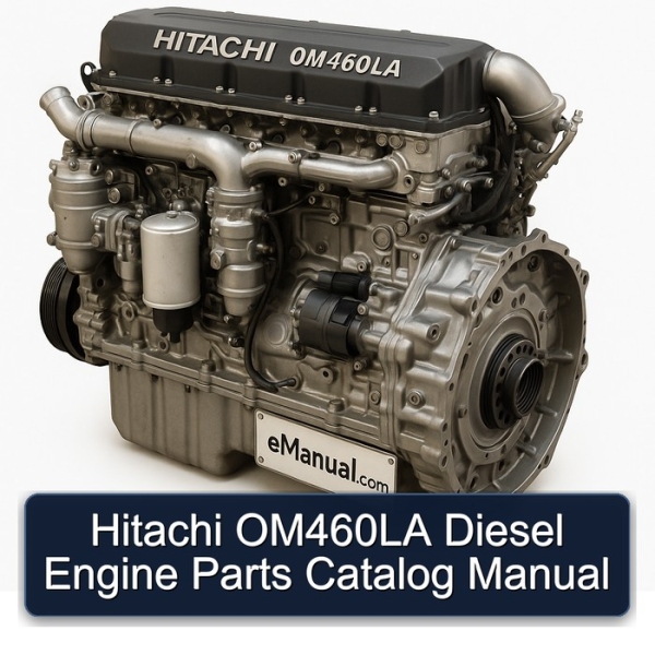 Hitachi OM460LA Diesel Engine Parts Catalog Manual