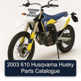 2003 610 Husqvarna Husky Parts Catalogue