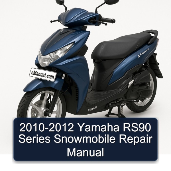 2010-2012 Yamaha RS90 Series Snowmobile Repair Manual