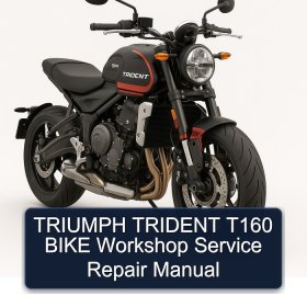 TRIUMPH TRIDENT T160 BIKE Workshop Service Repair Manual
