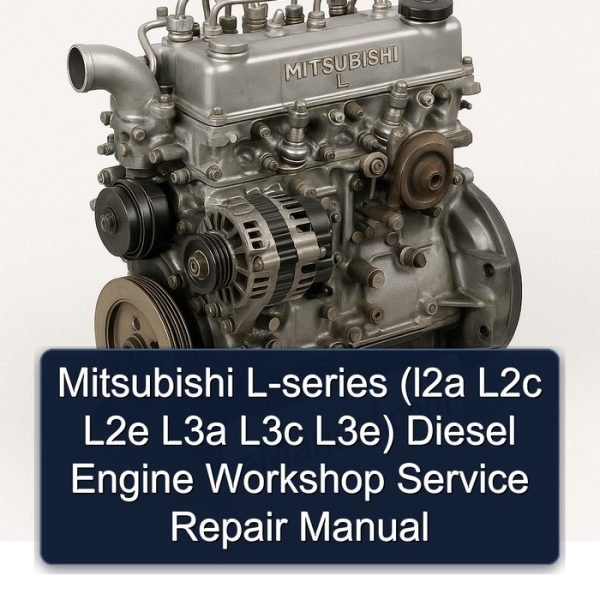 Mitsubishi L-series (l2a L2c L2e L3a L3c L3e) Diesel Engine Workshop Service Repair Manual