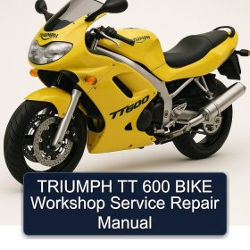 TRIUMPH TT 600 BIKE Workshop Service Repair Manual
