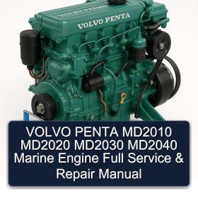 VOLVO PENTA MD2010 MD2020 MD2030 MD2040 Marine Engine Full Service & Repair Manual