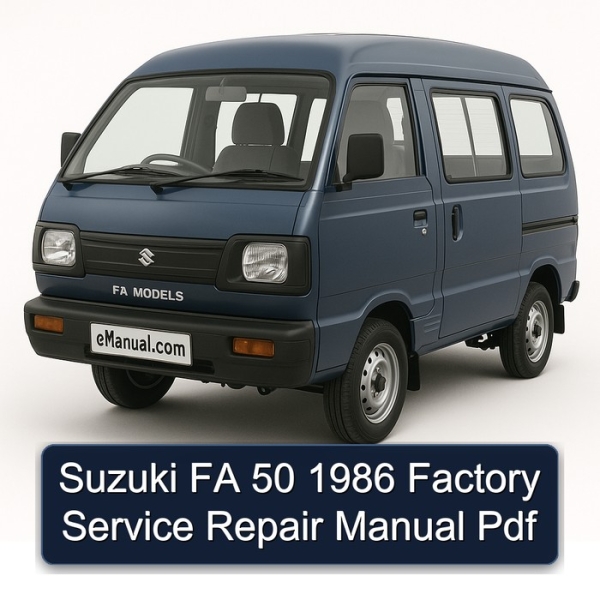 Suzuki FA 50 1986 Factory Service Repair Manual Pdf
