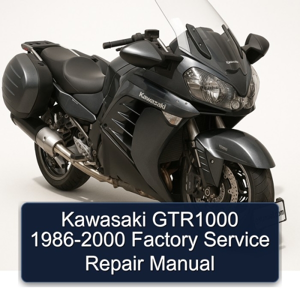 Kawasaki GTR1000 1986-2000 Factory Service Repair Manual