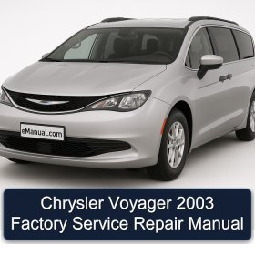 Chrysler Voyager 2003 Factory Service Repair Manual
