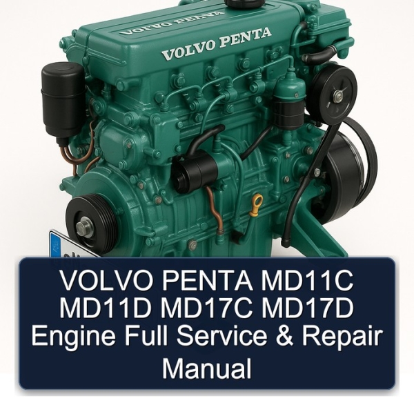 VOLVO PENTA MD11C MD11D MD17C MD17D Engine Full Service & Repair Manual