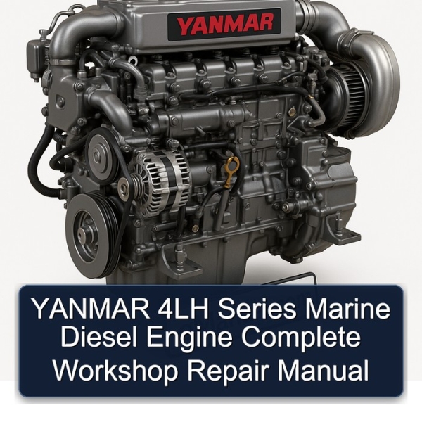 YANMAR 4LH Series Marine Diesel Engine Complete Workshop Repair Manual