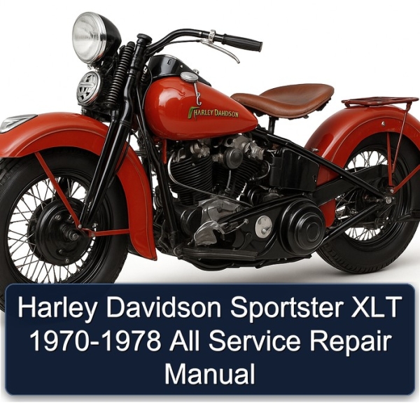 Harley Davidson Sportster XLT 1970-1978 All Service Repair Manual