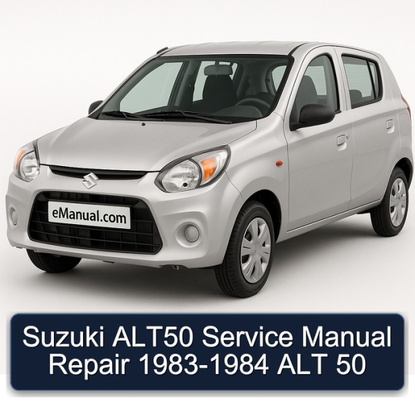 Suzuki ALT50 Service Manual Repair 1983-1984 ALT 50