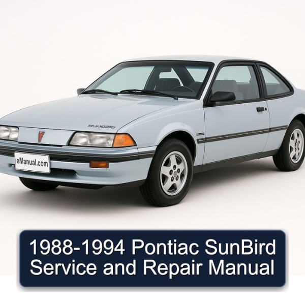 1988-1994 Pontiac SunBird Service and Repair Manual