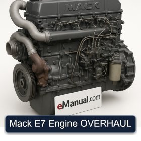 Mack E7 Engine OVERHAUL