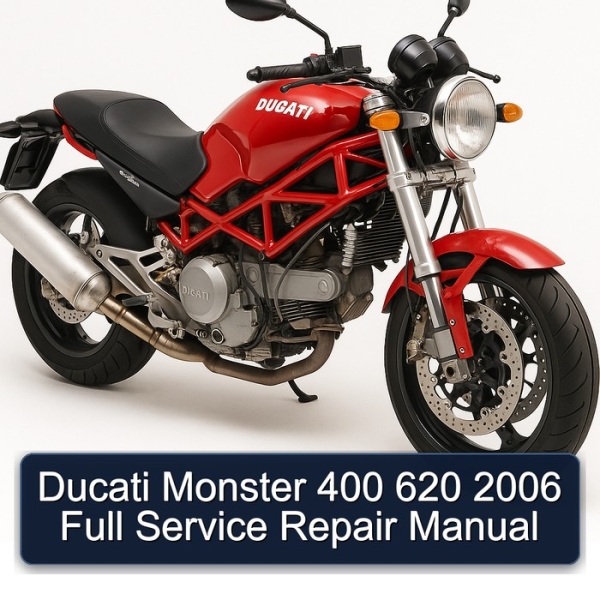 Ducati Monster 400 620 2006 Full Service Repair Manual