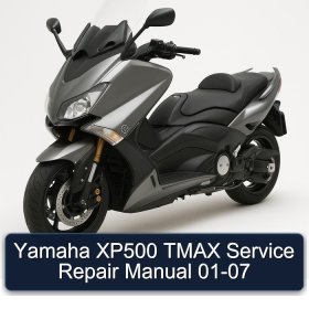 Yamaha XP500 TMAX Service Repair Manual 01-07