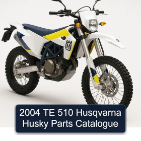 2004 TE 510 Husqvarna Husky Parts Catalogue
