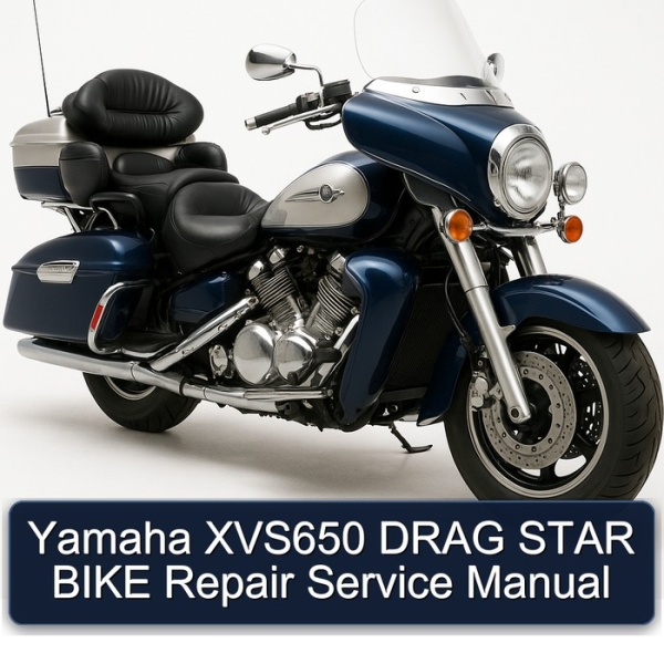 Yamaha XVS650 DRAG STAR BIKE Repair Service Manual