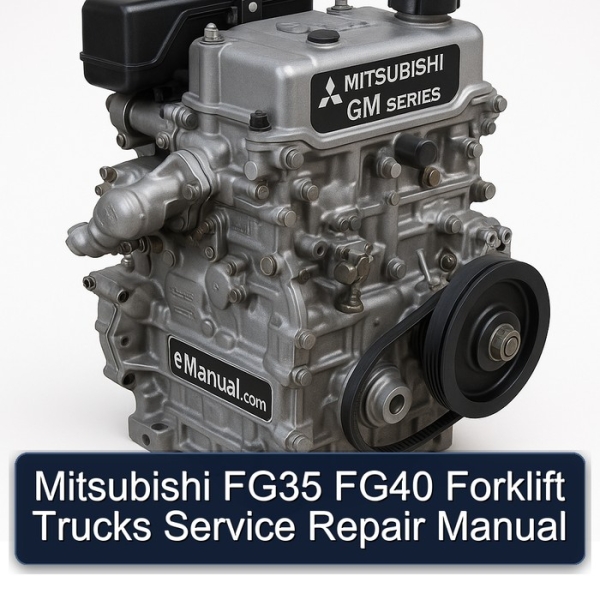 Mitsubishi FG35 FG40 Forklift Trucks Service Repair Manual