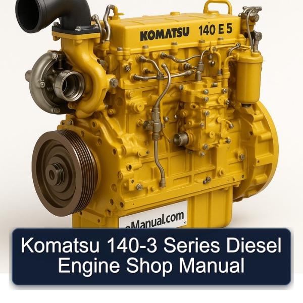 Komatsu 140-3 Series Diesel Engine Shop Manual