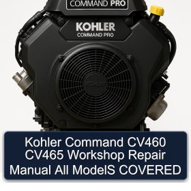 Kohler Command CV460 CV465 Workshop Repair Manual All ModelS COVERED