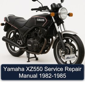 Yamaha XZ550 Service Repair Manual 1982-1985