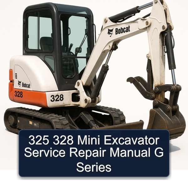 325 328 Mini Excavator Service Repair Manual G Series
