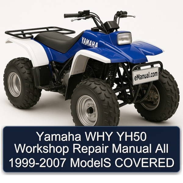 Yamaha WHY YH50 Workshop Repair Manual All 1999-2007 ModelS COVERED