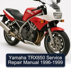 Yamaha TRX850 Service Repair Manual 1996-1999